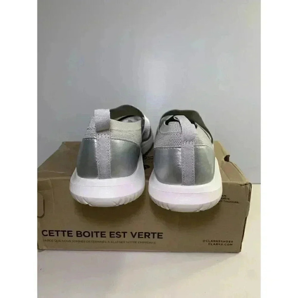 .1202 Clarks Nova Sol Women's Slip On 9.5 C/D US Grey - Picture 6 of 6